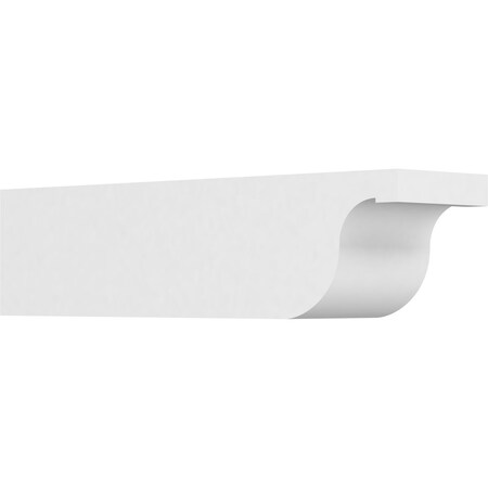 Ekena Millwork Standard Del Monte Architectural Grade PVC Rafter Tail, 6"W X 6"H X 24"L RFTP06X06X24DEL